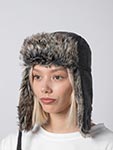 Шапка CHRISTYS арт. TRAPPER csk100588 (серый)